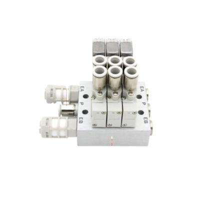 SY3320-6LZD-C8 এসএমসি সোলিনয়েড ভালভ 3 অবস্থান বন্ধ কেন্দ্র DC12V পোর্ট আকার Ø8