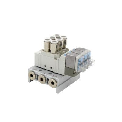 SY3320-6LZD-C8 এসএমসি সোলিনয়েড ভালভ 3 অবস্থান বন্ধ কেন্দ্র DC12V পোর্ট আকার Ø8