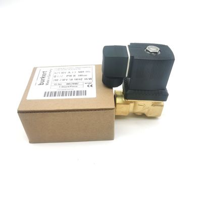 AC220V 00126219 Solenoid Valve Burkert AC220V 6014 C স্বাভাবিকভাবে বন্ধ G1/8 1.5 প্রবাহ গর্ত 8W স্টেইনলেস স্টীল ভালভ শরীর 0 ~ 16bar