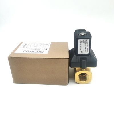 BURKERT 00126154 সোলেনয়েড ভালভ 3/2WAY NC 1.5MM ORIFICE 0-16BAR ব্রাস 24V FKM SEAL -10°C - 100°C IP65