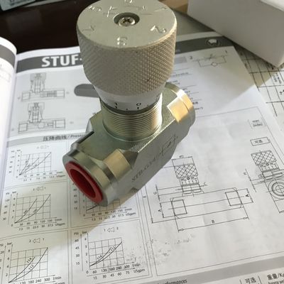 স্কেল STB-G1/4 STB-G3/8 STB-G3/4 STB-G1 হাইড্রোলিক থ্রোটল ভালভ সহ যথার্থ থ্রোটল ভালভ