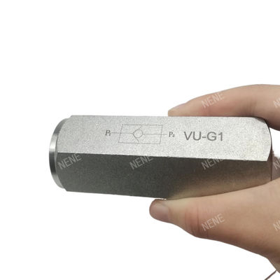 VU-G1 VU-G11/4 VU-G11/2 VU-G2 হাইড্রোলিক সোজা টিউব একমুখী ভালভ চেক ভালভ