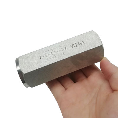 VU-G1/4 একমুখী ভালভ হাইড্রোলিক চেক ভালভ টিউব টাইপ হাইড্রোলিক একমুখী ভালভ