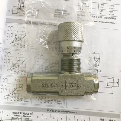 STU-G3/4 STU-NTP3/4 6-ইঞ্চি যথার্থ প্রবাহ নিয়ন্ত্রণ ভালভ জলবাহী গ্যাস ভ্যালভ