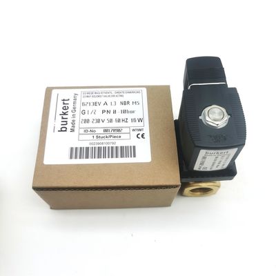 BURKERT 00137538 সোলিনয়েড ভালভ 6013 টাইপ ডাইরেক্ট অ্যাক্টিং G1/4 ইঞ্চি স্বাভাবিকভাবে বন্ধ 24VAC 8W 0 ~ 25Bar