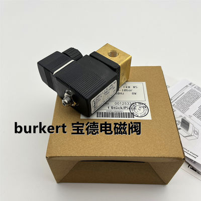 Burkert 6014 সোলিনয়েড ভালভ 00125334 C2.0 FKM G1/8 0-10bar 24V 50HZ প্লেট টাইপ