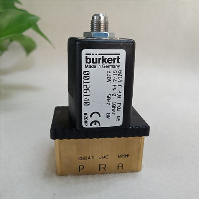 Burkert Solenoid ভালভ G 1⁄4 পোর্ট সংযোগ '00125340