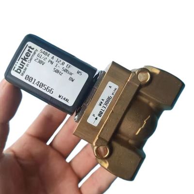 ব্রাস বডি বার্কার্ট সোলিনয়েড ভালভ 00308503 DC24V 8W G3/4 2/2 স্বাভাবিকভাবে বন্ধ 20 ফ্লো হোল 5404 টাইপ 1-32 বার