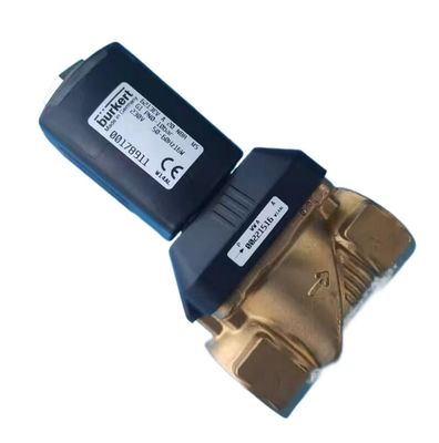 BURKERT 00308505 G3/4 2/2 স্বাভাবিকভাবে বন্ধ 20 প্রবাহ গর্ত FKM সিলড ব্রাস ভালভ শরীর AC220V 8W 1-40bar 5404 টাইপ
