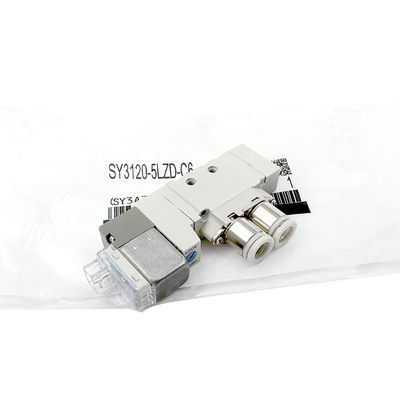 5-পোর্ট ভালভ এসএমসি সোলিনয়েড ভালভ একক SY3120-5LZD-C6 SY3120-6LZD-C6