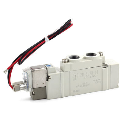 নরম সিল এসএমসি সোলিনয়েড ভালভ SY5420-5LZD-C4 SY5420-6LZD-C6 SY5420-6LZD-C8