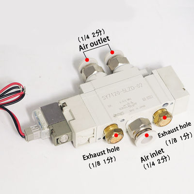 একক এসএমসি সোলিনয়েড ভালভ SY7120-5LZD-02 SY7120-5LZD-C6 SY7120-5LZD-C8