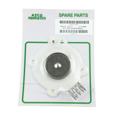 ASCO SCG353A043 C113444 পলস ভ্যালভ ডায়াফ্রাগম মেরামত কিট NBR, TPE (সাদা)