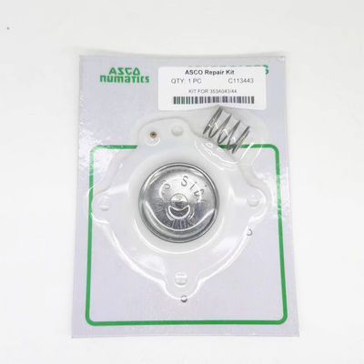 ASCO SCG353A043 C113444 পলস ভ্যালভ ডায়াফ্রাগম মেরামত কিট NBR, TPE (সাদা)