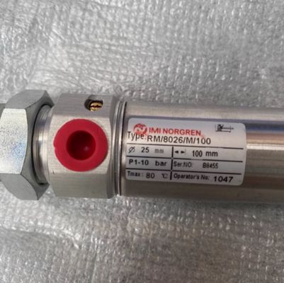 RM/8012/M/50 টেকসই ডাবল অ্যাক্টিং পিস্টন নিউম্যাটিক সিলিন্ডার NORGREN ভারী দায়িত্ব অ্যাপ্লিকেশন