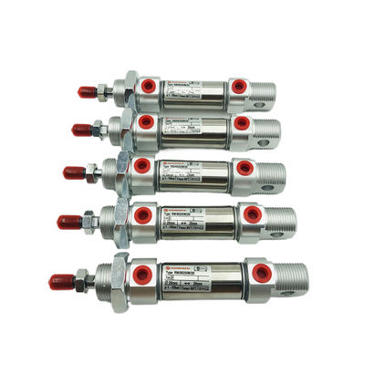আইএসও গোলাকার লাইন সিরিজ RM/8012/M/200 পিস্টন বায়ুসংক্রান্ত সিলিন্ডার NORGREN স্টেইনলেস স্টীল ব্যারেল কম্প্রেসড এয়ার অ্যাপ্লিকেশনের জন্য