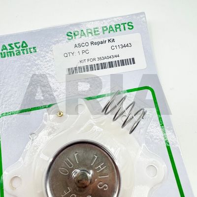 ASCO G353A041 G353A042 পলস ভালভ ডায়াফ্রাগম মেরামত কিট C113443 এনবিআর টিপিই (সাদা)