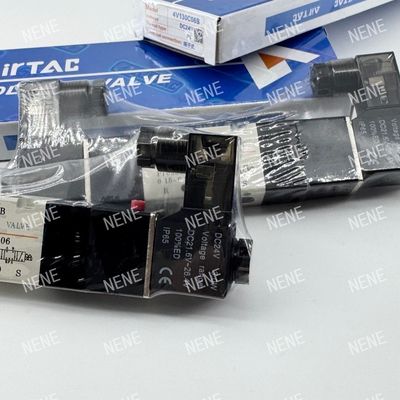 4V130C-M5 AIRTAC ইলেক্ট্রোম্যাগনেটিক ভালভ AC220V DC24V 5/3-Way বিস্ফোরণ-প্রমাণ