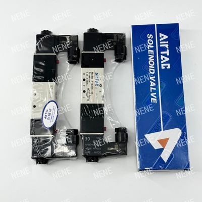 4V130C-M5 AIRTAC ইলেক্ট্রোম্যাগনেটিক ভালভ AC220V DC24V 5/3-Way বিস্ফোরণ-প্রমাণ