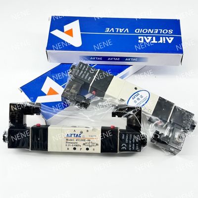 4V230C-08 ইলেকট্রোম্যাগনেটিক ভালভ AIRTAC সঠিক তরল জন্য নিয়ম 5 পোর্ট 3 অবস্থান