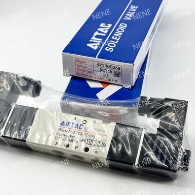 4V230C-08 ইলেকট্রোম্যাগনেটিক ভালভ AIRTAC সঠিক তরল জন্য নিয়ম 5 পোর্ট 3 অবস্থান