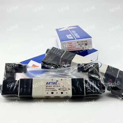 সোলিনয়েড স্পুল ভালভ AIRTAC 4V230P-08 চাপ অ্যাপ্লিকেশনের জন্য 5 পোর্ট 2 অবস্থান