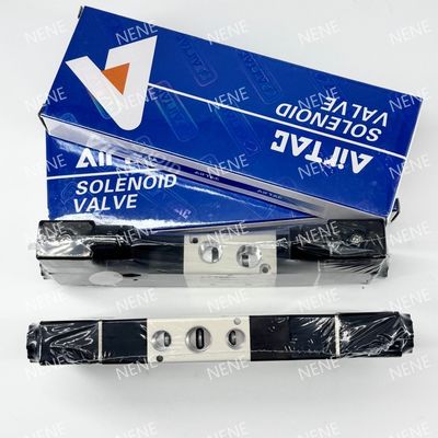 4V330C-10 অ্যালুমিনিয়াম খাদ বায়ুসংক্রান্ত যন্ত্রপাতি এবং সরঞ্জাম জন্য AIRTAC Solenoid ভালভ