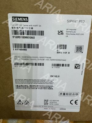 6DR5110-0NN01-0AA3 SIEMENS SIPART PS2 স্মার্ট ইলেক্ট্রোপneumatic পজিশনার, নিউম্যাটিক লিনিয়ার এবং আংশিক-টার্ন a..