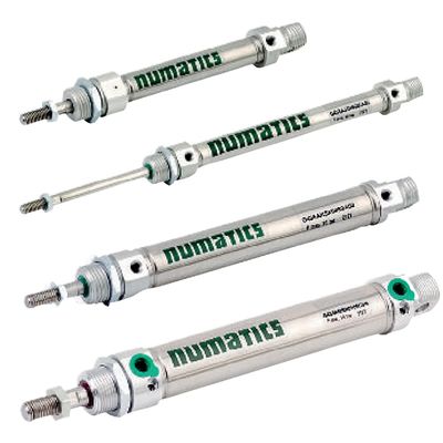 G435AG1N160A00 ASCO NUMATICS পারফরম্যান্স এবং ISO 6432 স্ট্যান্ডার্ড সহ পিস্টন নিউম্যাটিক সিলিন্ডার