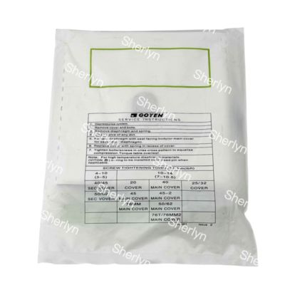 GOYEN K5004 M1638A নাইট্রিল ঝিল্লি Goyen জন্য 2'' CA50T 2.5' CA62T