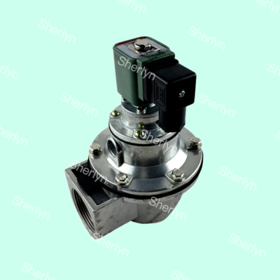 BFEC DMF-Z-40S Stainless Steel 1.5'' Right Angle Baghouse Pulse Jet Valve 24VDC 220VAC