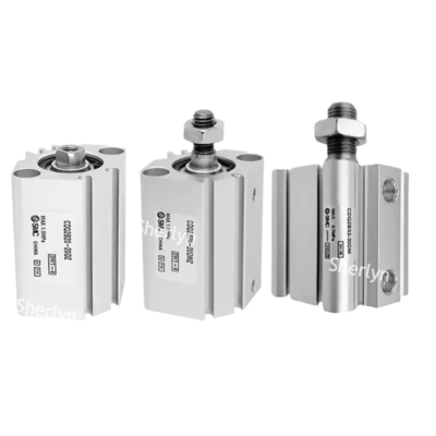 এসএমসি সিউকিউ২ সিরিজ কমপ্যাক্ট সিলিন্ডার সিউকিউ২এ১২-১৫ডি স্ট্যান্ডার্ড টাইপ ডাবল অ্যাকটিং সিঙ্গেল রড