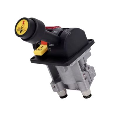 BKQF34-B 14750650H 4 ছিদ্র ডাম্প ট্রাক রাবার হ্যান্ডেল ভালভ M6 লক করা হাইড্রোলিক ডাম্প ট্রাক কন্ট্রোল ভালভ ﻿