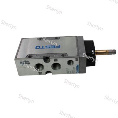 Festo MFH-5-1/4-B সোলিনয়েড ভালভ, 5/2 Monostable Mec Spr, Int Pilot, 2-10 Bar