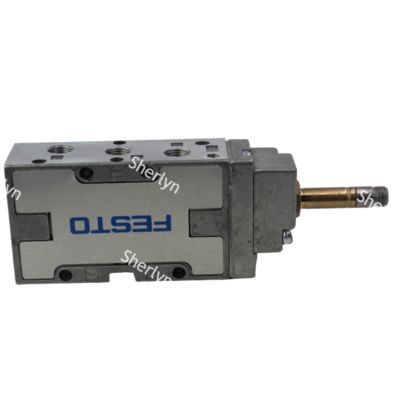 FESTO MFH-5-1/8-B সোলেনয়েড ভালভ, 5/2 মনোস্ট্যাবল মেক স্প্রিং, ইন্ট পাইলট জি/8