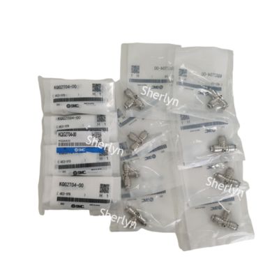 এসএমসি স্টেইনলেস স্টিল জয়েন্ট KQG2T10-00 ওয়ান টাচ ফিটিং KQG2 সিরিজ 4E2-8FE/KQ2AA49