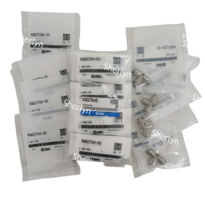 এসএমসি স্টেইনলেস স্টিল জয়েন্ট KQG2T10-00 ওয়ান টাচ ফিটিং KQG2 সিরিজ 4E2-8FE/KQ2AA49