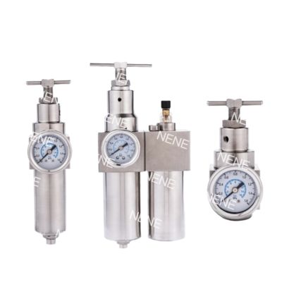 স্টেইনলেস স্টীল SUS316 বডি সহ SR600 নিউম্যাটিক এয়ার লুব্রিকেটর