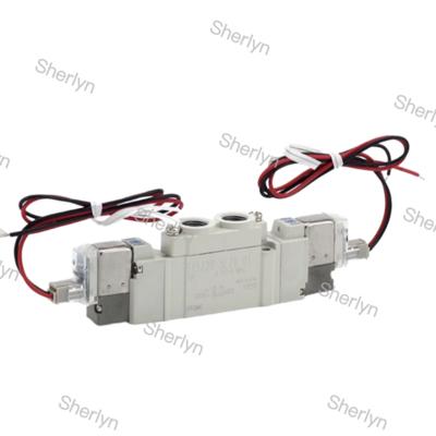 এসএমসি 5-পোর্ট সোলিনয়েড ভালভ SY3220-6LZD-M5 SY3000 সিরিজ DC12V