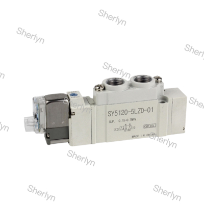 SMC সোলেনয়েড ভালভ SY3120-6LZD-C4 SY3000 সিরিজ 12VDC