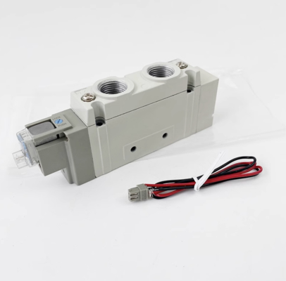 এসএমসি সোলিনয়েড ভালভ DC24V SY5120-5LZD-01 এয়ার 2-পজিশন একক সোলিনয়েড