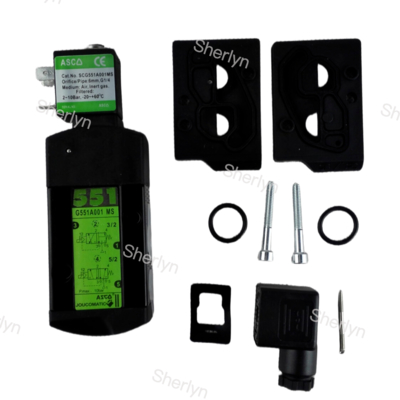 SCG551A017MS ASCO দুই অবস্থান পাঁচ পথ দুই অবস্থান/তিন-পথ সোলেনয়েড ভালভ