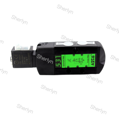 SCG531C001MS-2-পজিশন 5-ওয়ে ভিনিয়ার 531 সিরিজ ASCO সোলিনয়েড ভালভ