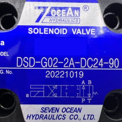 DSD-G02-2A-DC24-90 দিকনির্দেশক কন্ট্রোল ভালভ ৭ ওশিয়ান সোলেনয়েড ভালভ