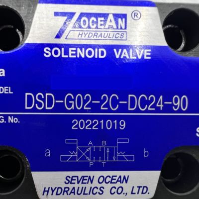 DSD-G02-2C-DC24-90 DC24V ভোল্টেজ ইলেক্ট্রোম্যাগনেটিক ভালভ 7OCEAN