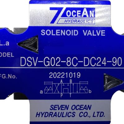 DC24V নিউম্যাটিক সোলেনয়েড ভালভ DSD-G02-8C-DC24 রিভার্সিং ভালভ