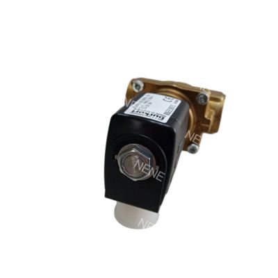 00221861 6281 G1 1/4 2/2 সাধারণত বন্ধ 25.0 প্রবাহ ছিদ্র NBR সিল করা ব্রাস ভালভ বডি AC220V বার্কের্ট