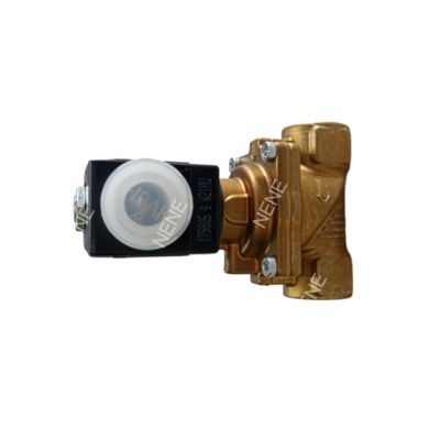 Burkert Solenoid Valve 00268550 6281 G1 1/4 2/2 Normally Closed 40.0 Flow Hole NBR Sealed Brass Valve Body AC24V 8W