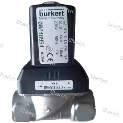Noncorrosive Steel BURKERT Solenoid Valve 00228396 DC24V