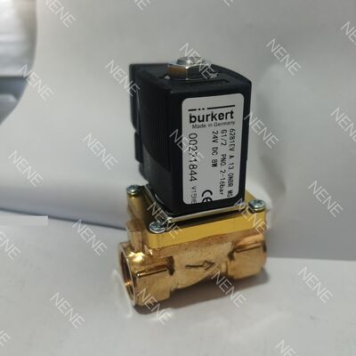 Burkert Solenoid Control Valve Brass Body 00221865 6281 G2 2/2 Normally Closed 40.0 Flow Hole NBR Seal DC24V 8W 0.2-16bar -10~+80 ℃